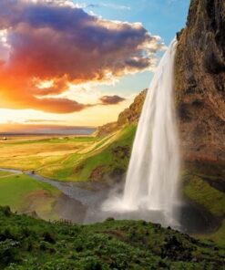 Fototapeta Vodopád Island