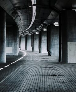 Fototapeta pod mostem