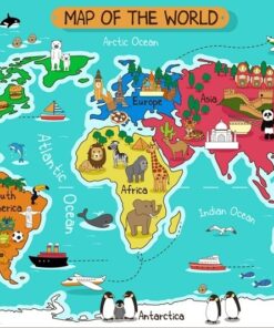 Fototapeta Mapa světa 4