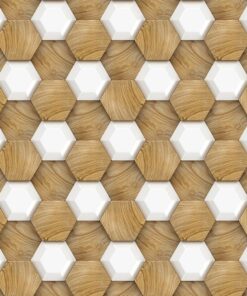 Samolepka na stěnu Honeycombs