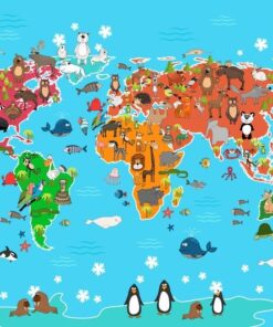 Fototapeta Mapa světa 23