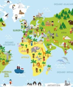 Fototapeta Mapa světa 11