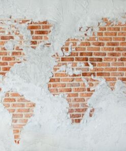 Fototapeta Brick Map 2