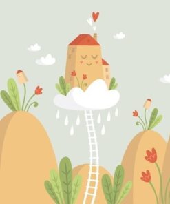 Fototapeta Dětské město