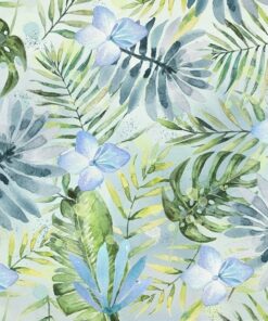 Samolepka na zeď Exotické květiny 2