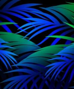 Fototapeta Neon Leaves