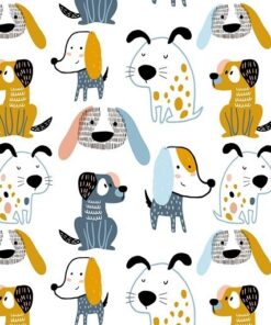 Fototapeta Happy dogs