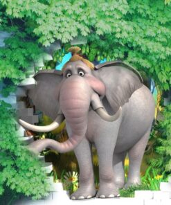 Fototapeta Veselý slon