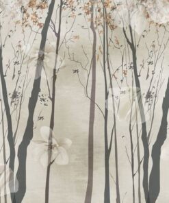 Samolepka na zeď Podzimní stromy