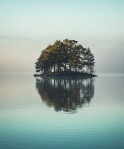 Fototapeta Pouštní ostrov