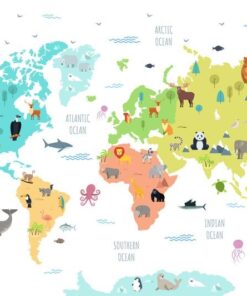 Fototapeta Mapa světa 17