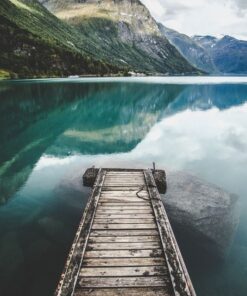 Fototapeta Pohled z lávky