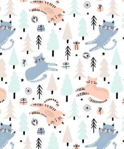 Fototapeta Happy cats