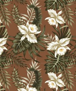 Samolepka na zeď Exotické květiny 3