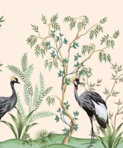 Fototapeta Zahrada Ilustrace