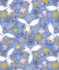 Fototapeta Bílé sovy