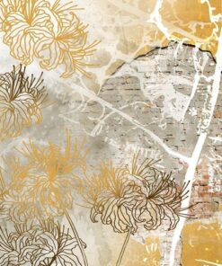 Fototapeta Yellow Collage