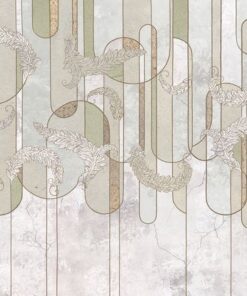 Geometrický obraz na zeď