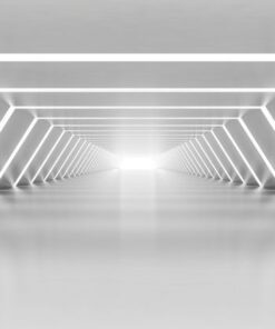 Fototapeta Chodba s LED diodami