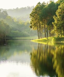 Fototapeta Jezerní krajina