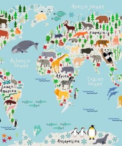 Fototapeta Mapa světa 9