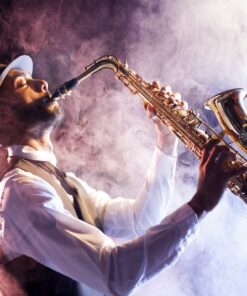 Fototapeta Saxofonista