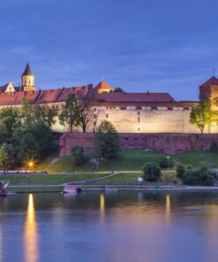 Fototapeta Night Wawel