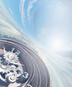 Fototapeta Nebeský čas