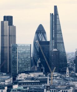 Fototapeta Modré město