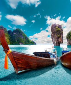 Fototapeta Hnědé lodě