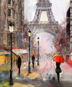 Fototapeta Paris rain