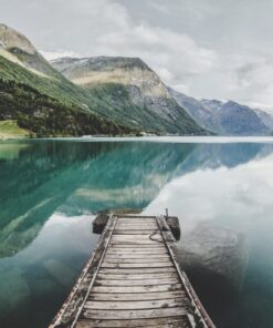 Fototapeta Norský fjord