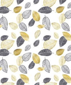 Nálepka na zeď barevné listy