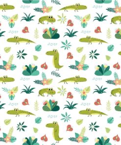 Fototapeta Joyful Crocodile