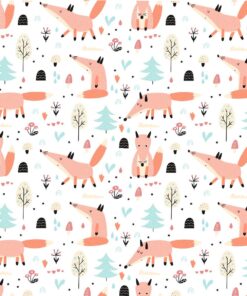 Fototapeta Rozkošné lišky