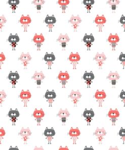 Fototapeta Kočky v šatech