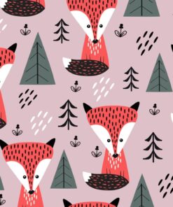 Fototapeta Sitting Foxes