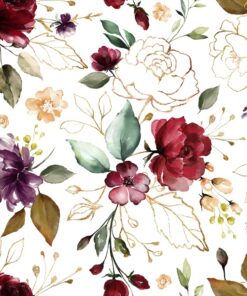 Fototapeta Burgundská růže