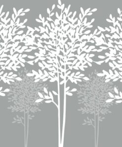 Fototapeta Bílé stromy