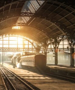 Fototapeta Bývalé nádraží