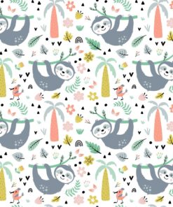 Fototapeta Šedí lenoši