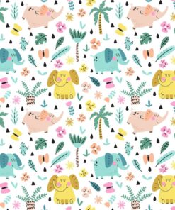 Fototapeta Happy Elephants