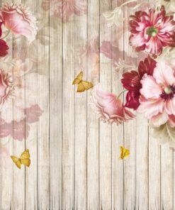 Samolepka na zeď Žlutí motýli