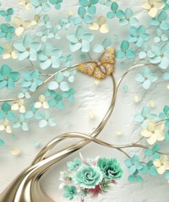 Samolepka na stěnu Abstraktní strom