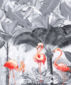 Fototapeta Růžoví plameňáci