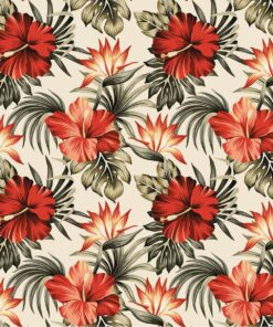 Fototapeta Červené květy