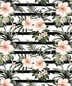 Fototapeta Růžový ibišek 3