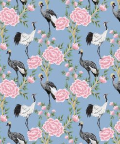 Fototapeta Japonští jeřábi