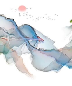 Fototapeta Inkoustové hory