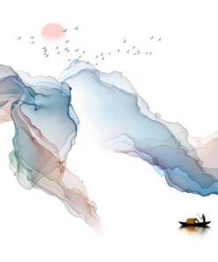 Fototapeta Krajina západu slunce